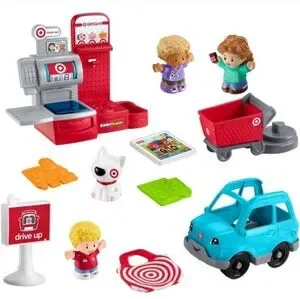 Target Toys Fisher Price Little People Target Run Playset
